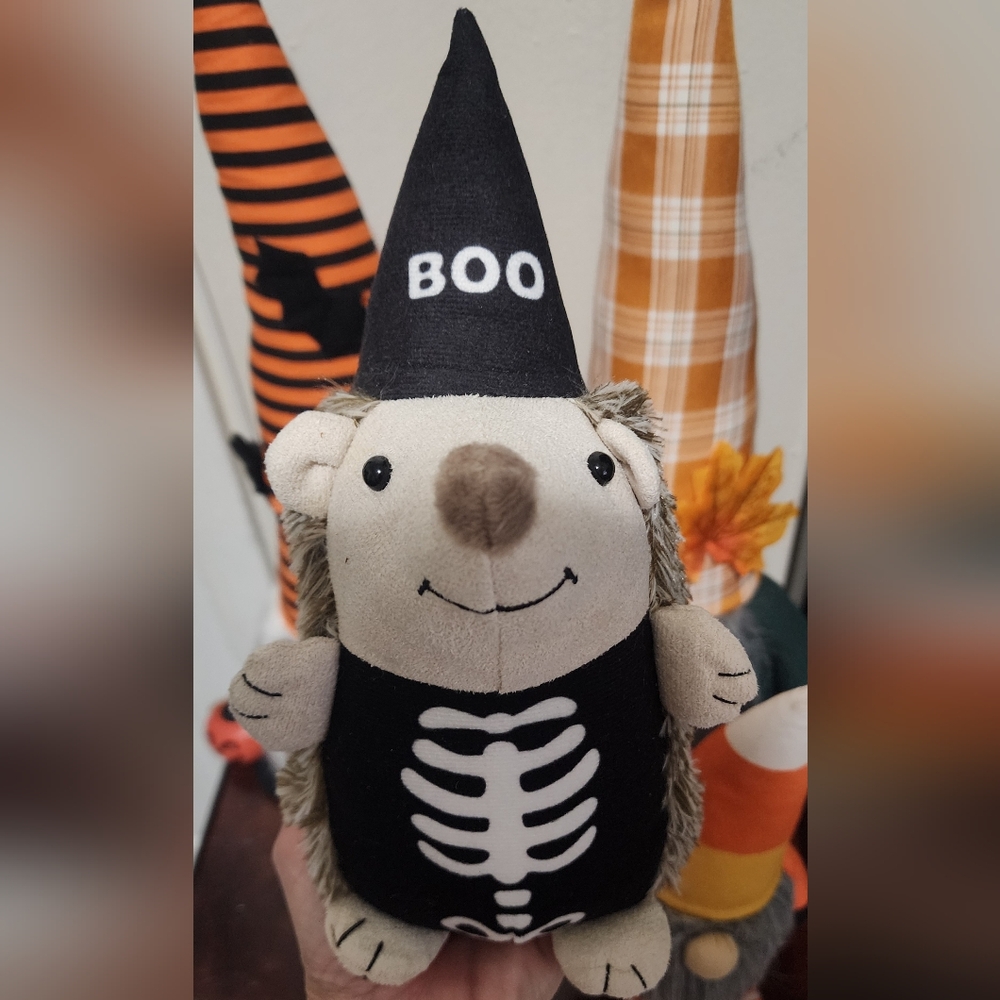 Set Of 3 Gnome & Hedgehogs